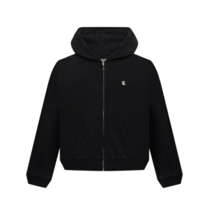 Hellstar Essentials Zip Up Hoodie Front