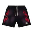 Hellstar Flame Shorts Purple