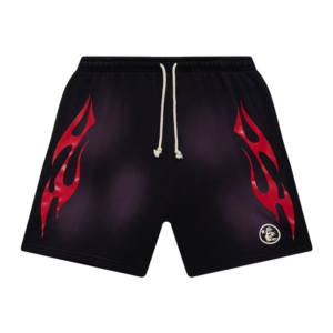 Hellstar Flame Shorts Purple