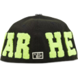 Hellstar OG Patch Fitted Hat BlackNeon Green 04