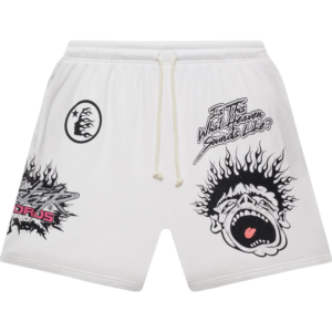 Hellstar Records Shorts White