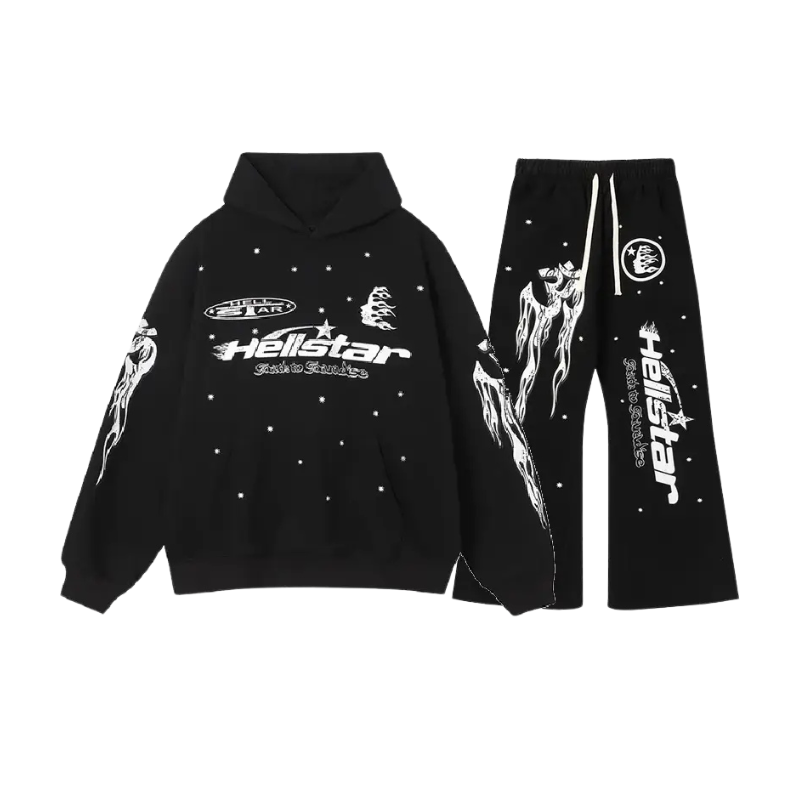 Hellstar Studios Records Tracksuit Black